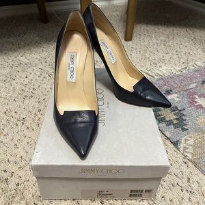 Jimmy Choo Ari eggplant purple heels - with box